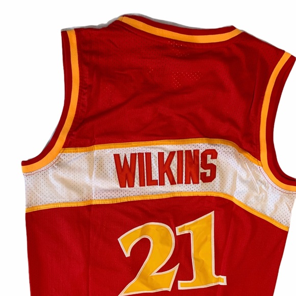 S | WILKINS HAWKS 1982-83 REPLICA JERSEY - Picture 6 of 6